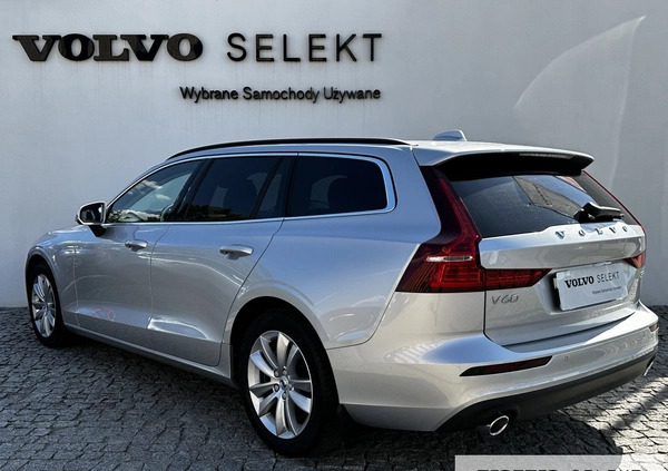 Volvo V60 cena 124900 przebieg: 46559, rok produkcji 2021 z Pajęczno małe 407